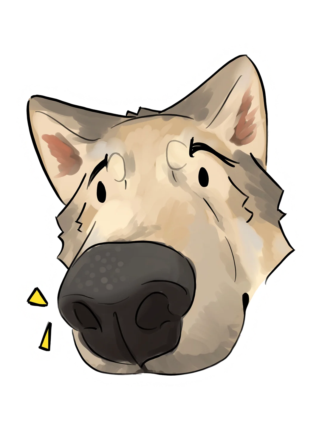 Sniffy Wolp Sticker product image (1)