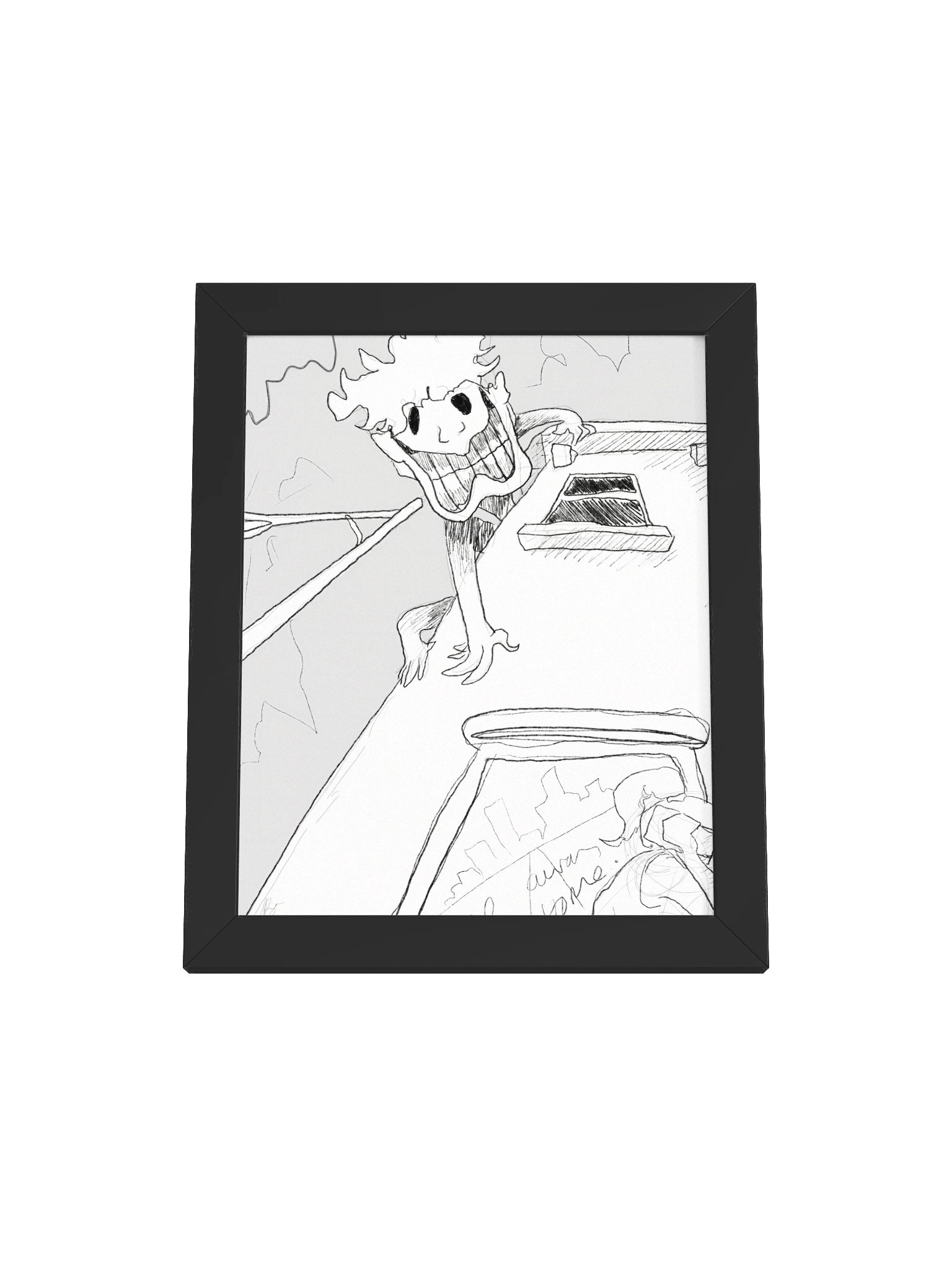 Too Late — Framed Print product image (97)