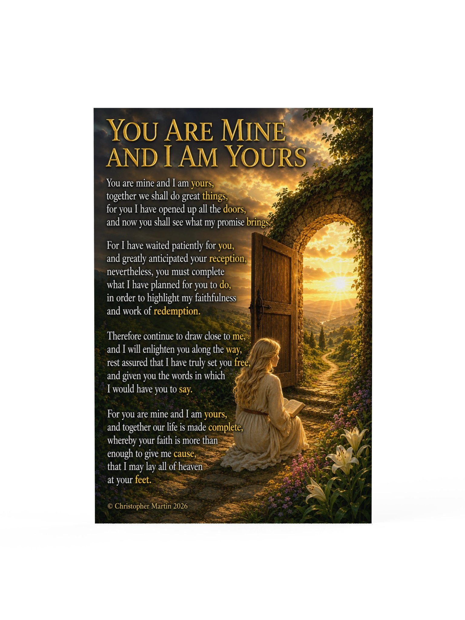 You are mine and I am yours product image (1)