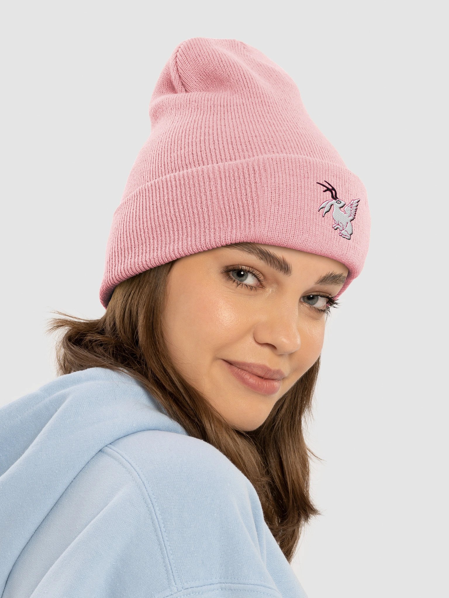 The Creature - Jackalope Beanie Pink product image (4)