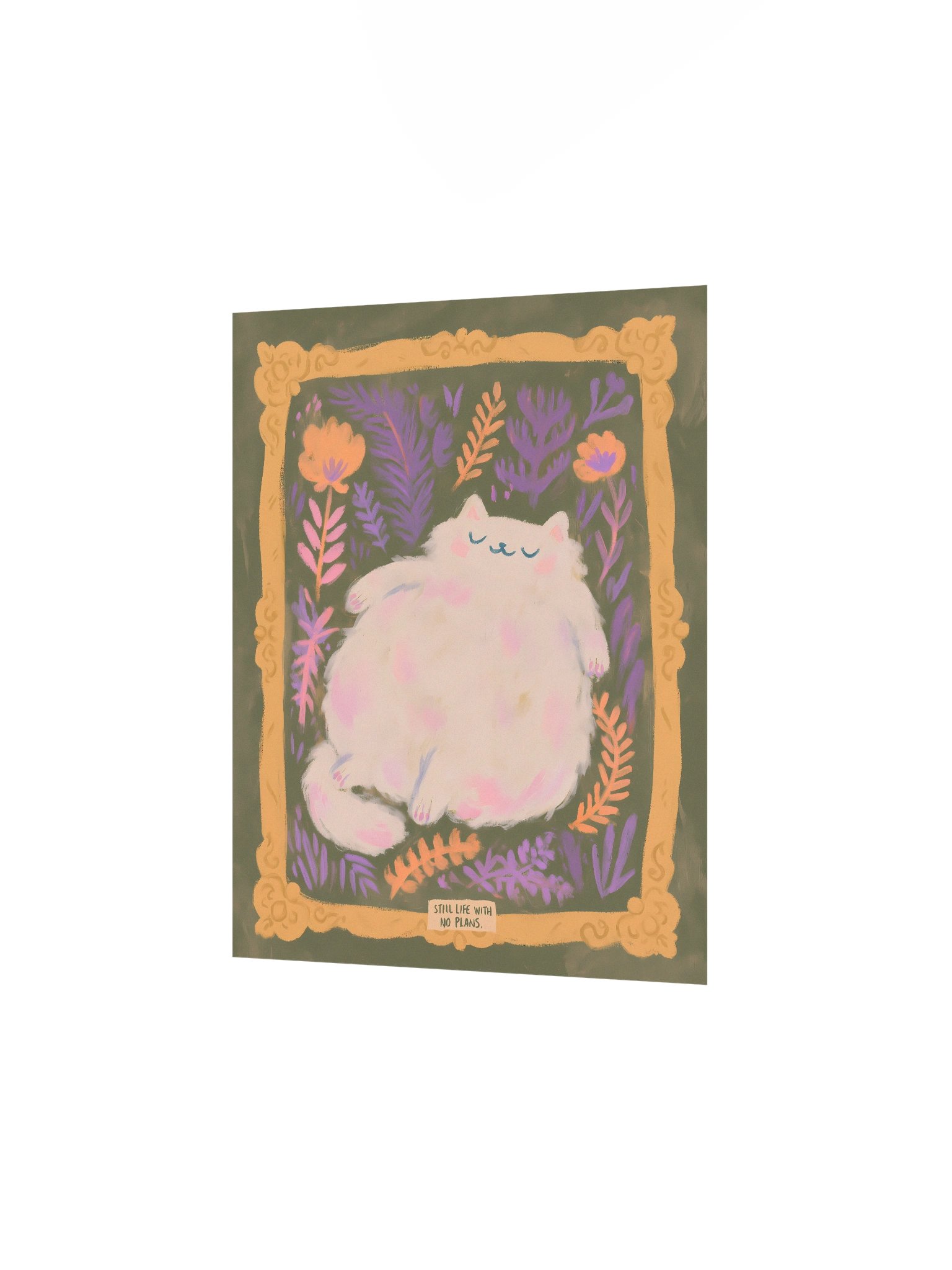 Still Life With No Plans Cat Poster product image (7)