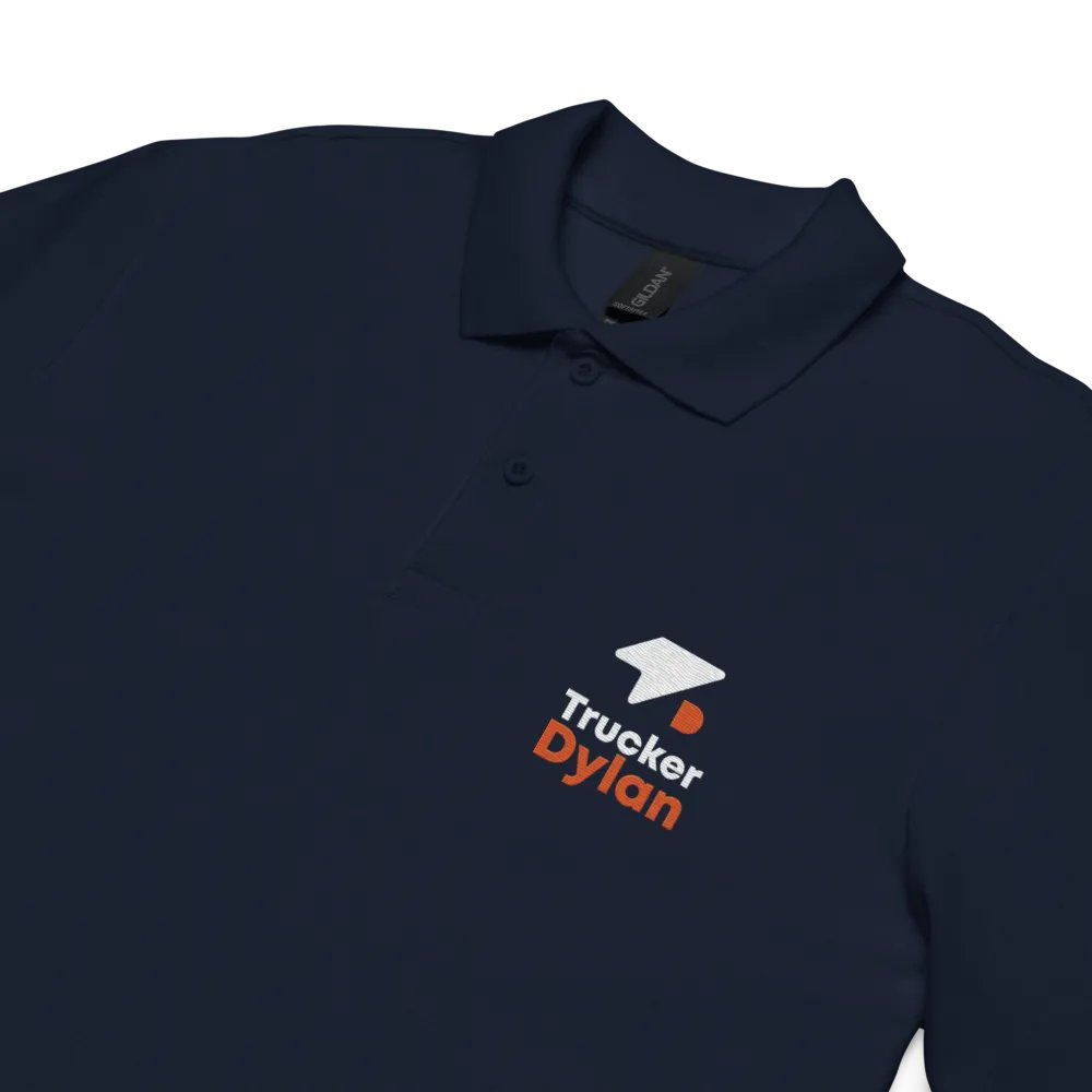 First Edition: Unisex Polo with Vertical TD Logo product image (11)