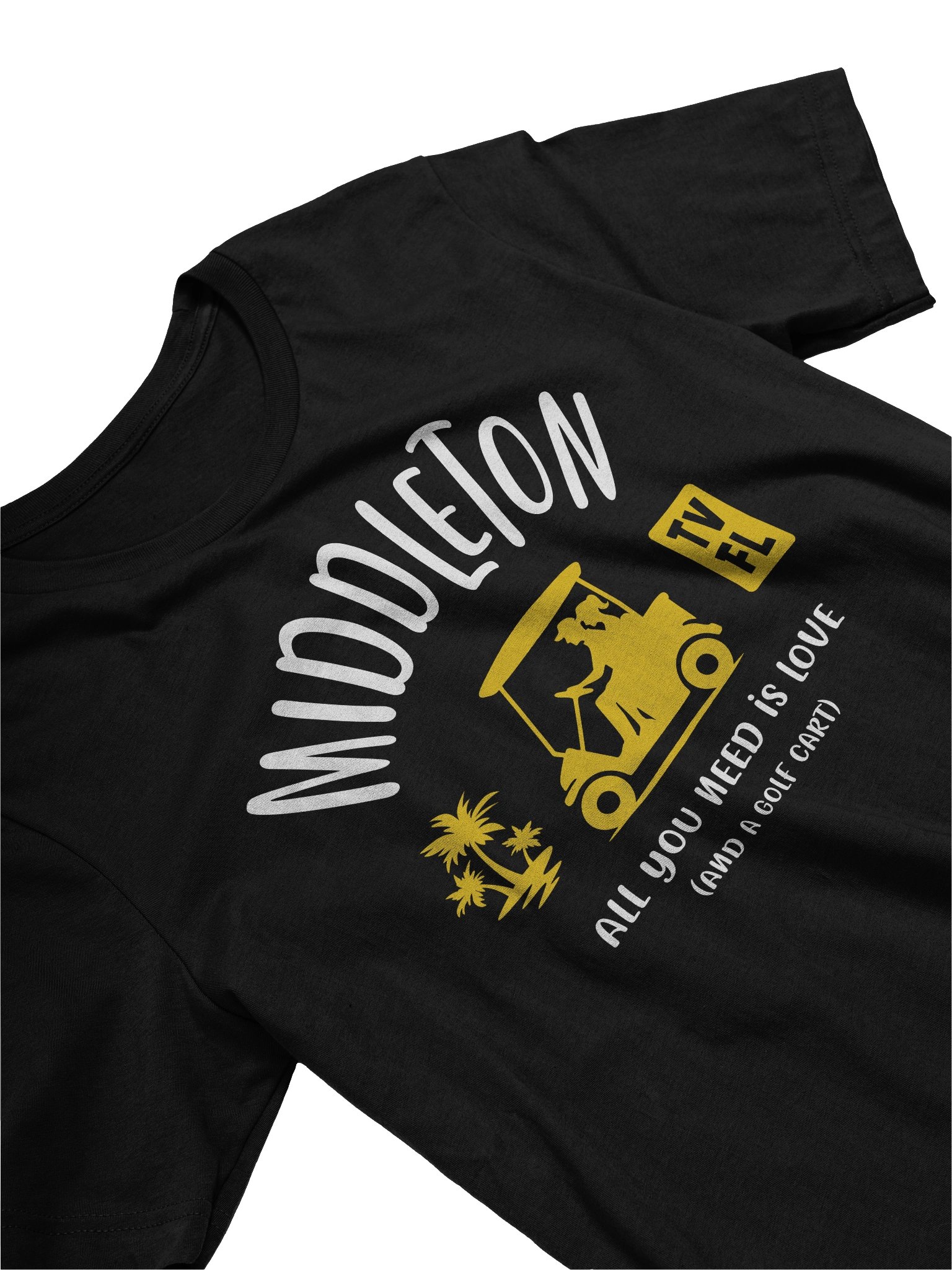 Middleton TV Florida USA Golf Cart Design T-shirt product image (21)