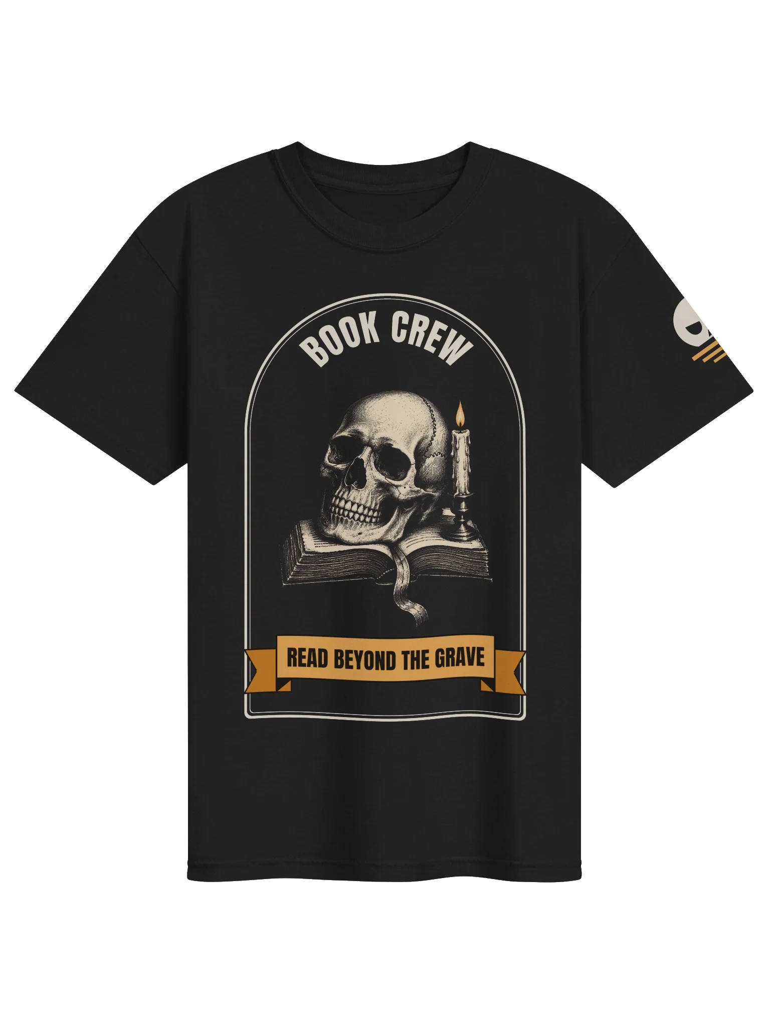 Camiseta Book Crew con calavera: Read Beyond the Grave
