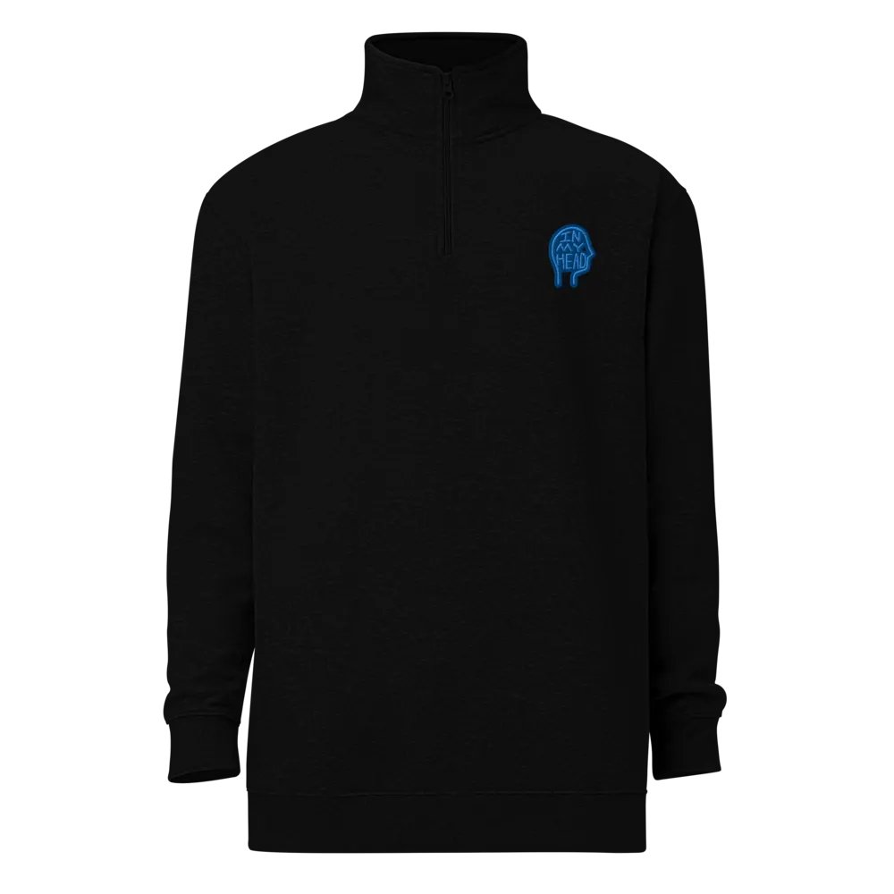In My Head (lake design) embroidered quarter zip product image (2)