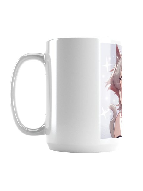 Linia Pop Cat Mug — 15 oz
