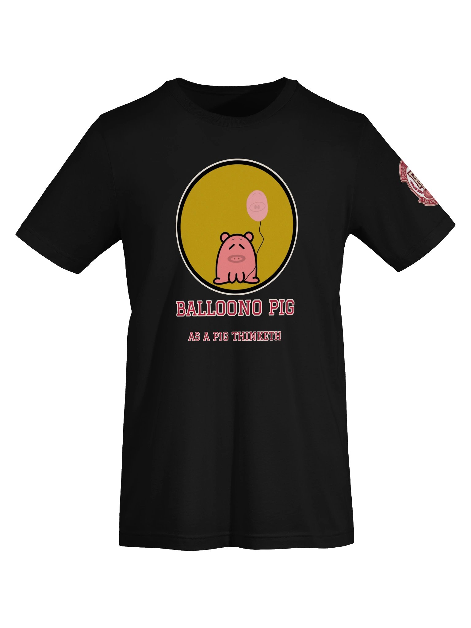 Balloono Pig Tee | As a Pig Thinketh product image (5)