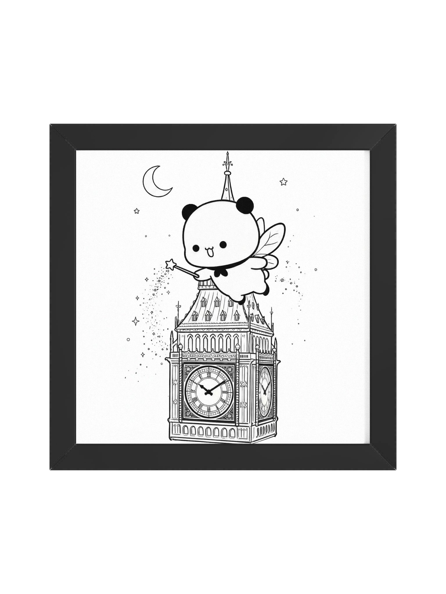 Kawaii Fairy Panda on Big Ben product image (3)