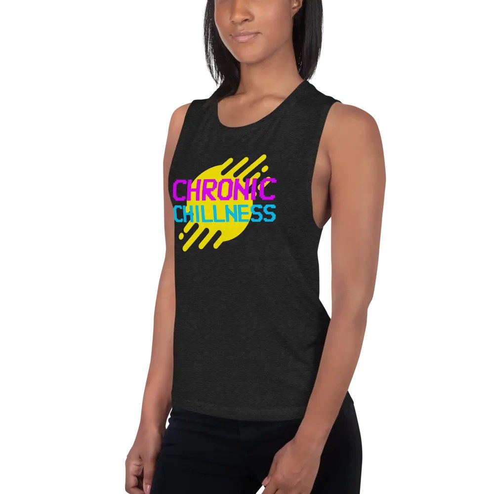 Chronic Chillness flowy tank top product image (3)
