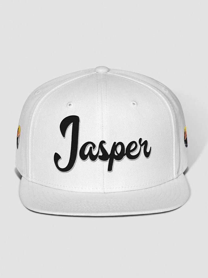 Jasper Dark Wool Snapback Cap product image (6)