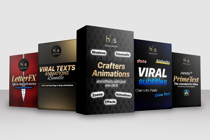 CRAFTERS BUNLDE for Davinci Resolve product image (1)