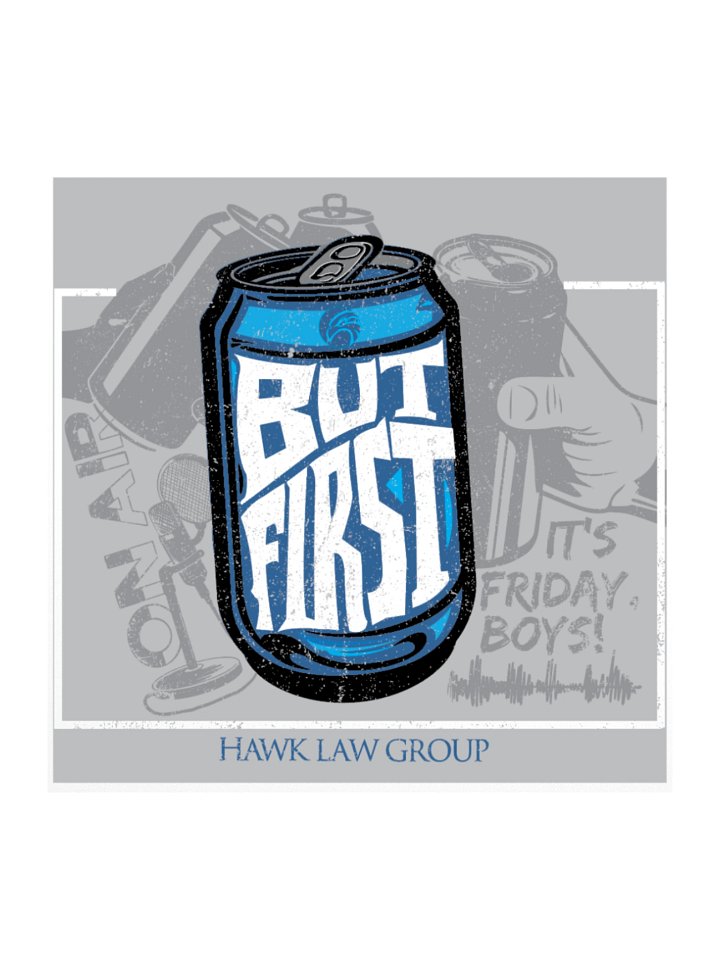 But First 3x3 Stickers product image (1)