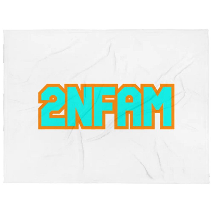 2NFAM Blanket - White product image (1)