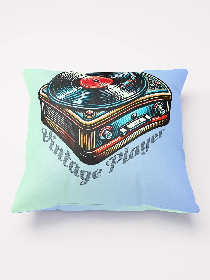 Vintage Player Throw Pillow product image (1)