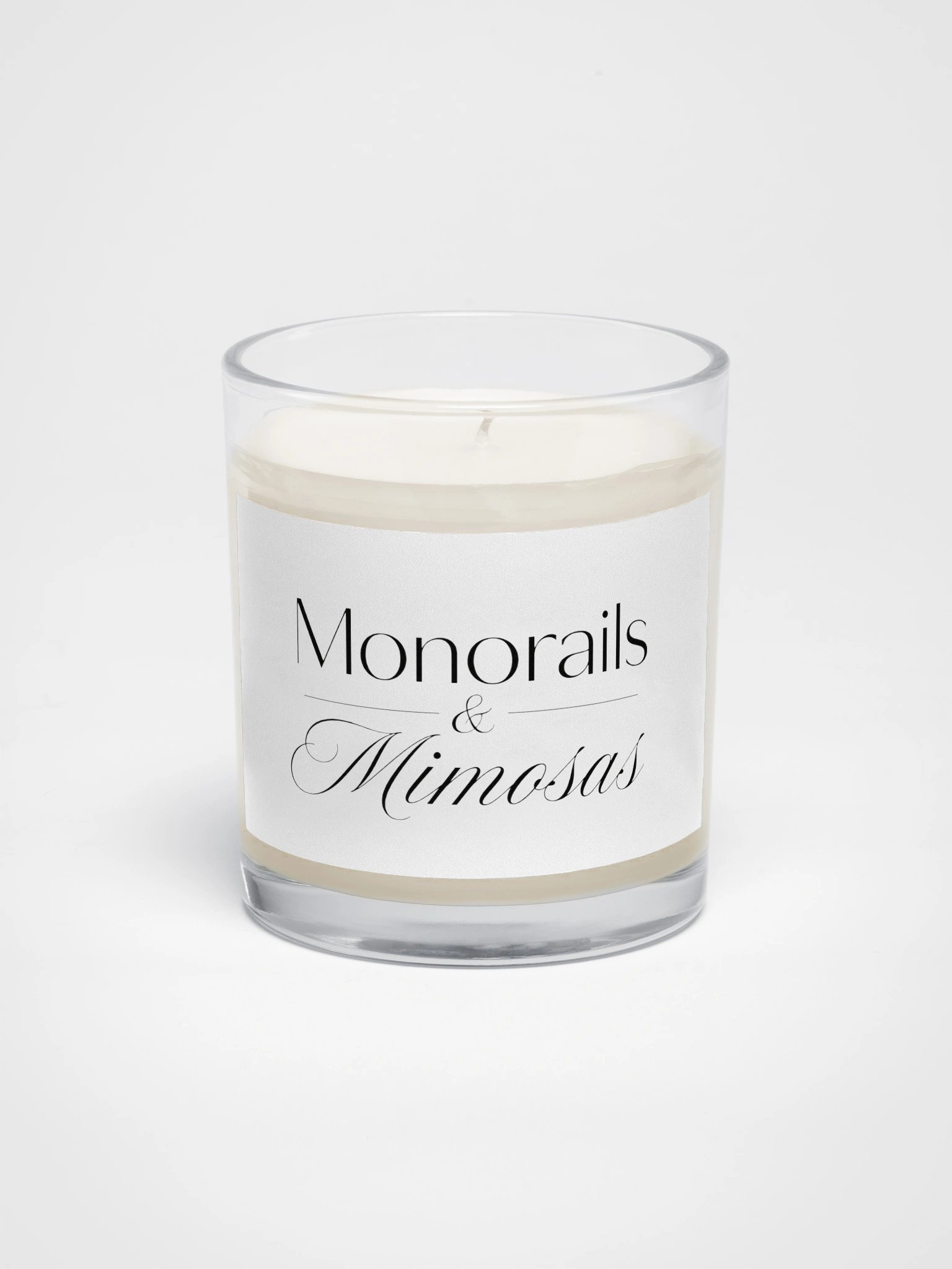 Monorails & Mimosas Candle product image (1)