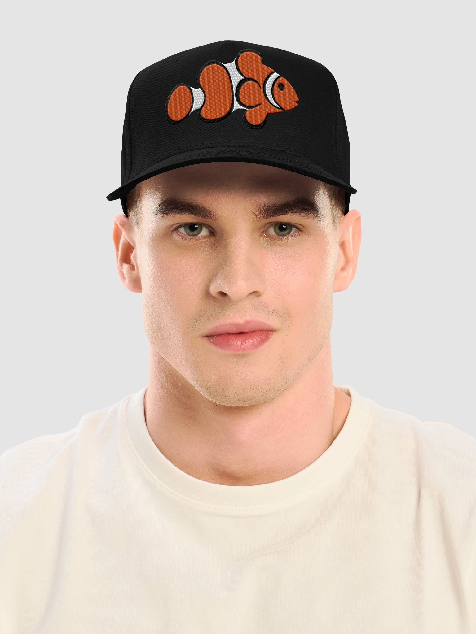 Clownfish Mid-Profile Baseball Cap (Embroidered) for Reef and Marine Aquarium Lovers product image (2)