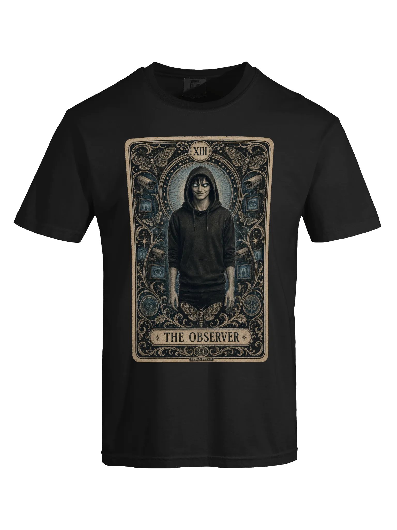 The Observer — Surveillance Horror Tarot T-Shirt product image (4)