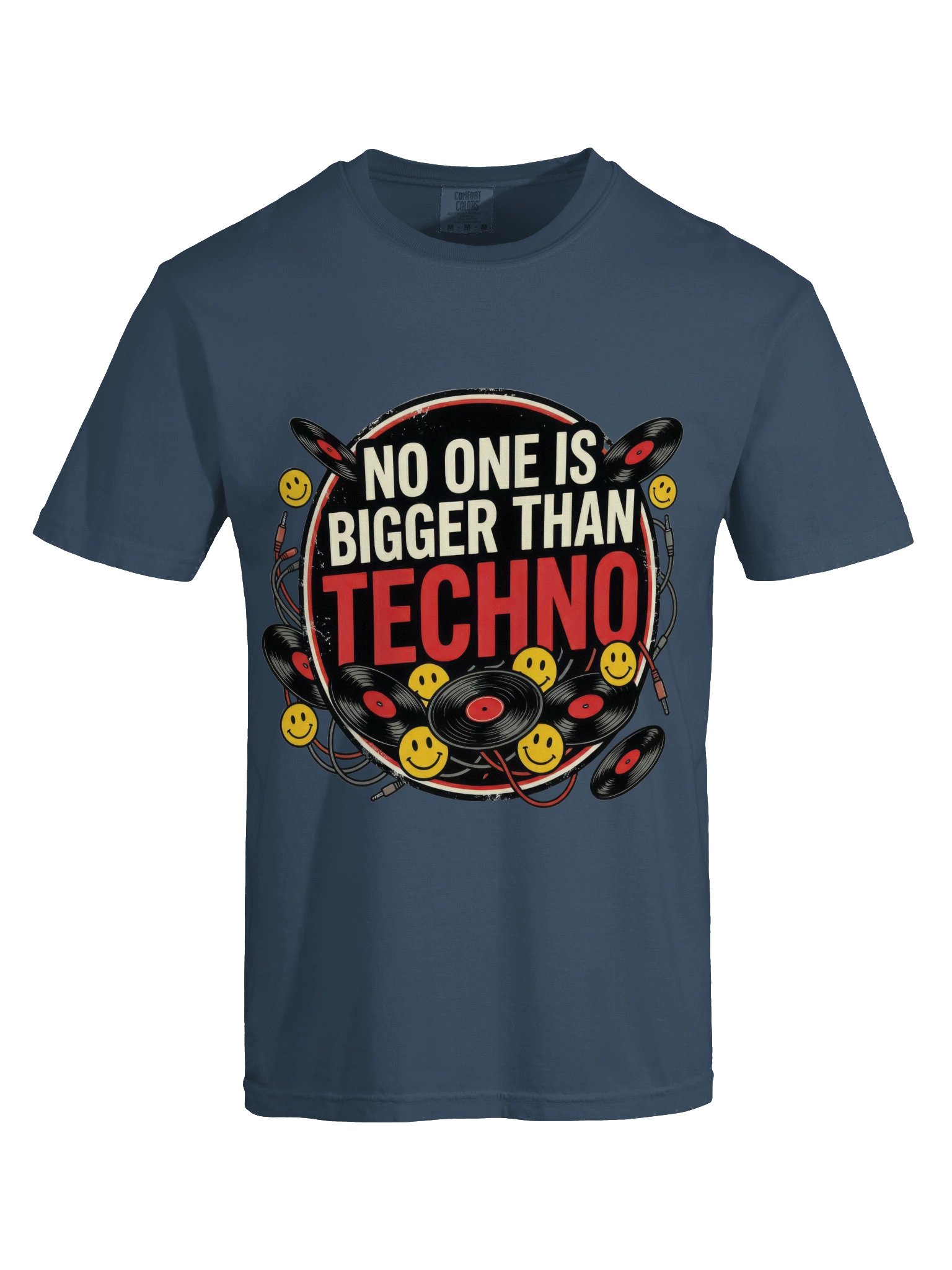 No One Is Bigger Than Techno Tee product image (6)
