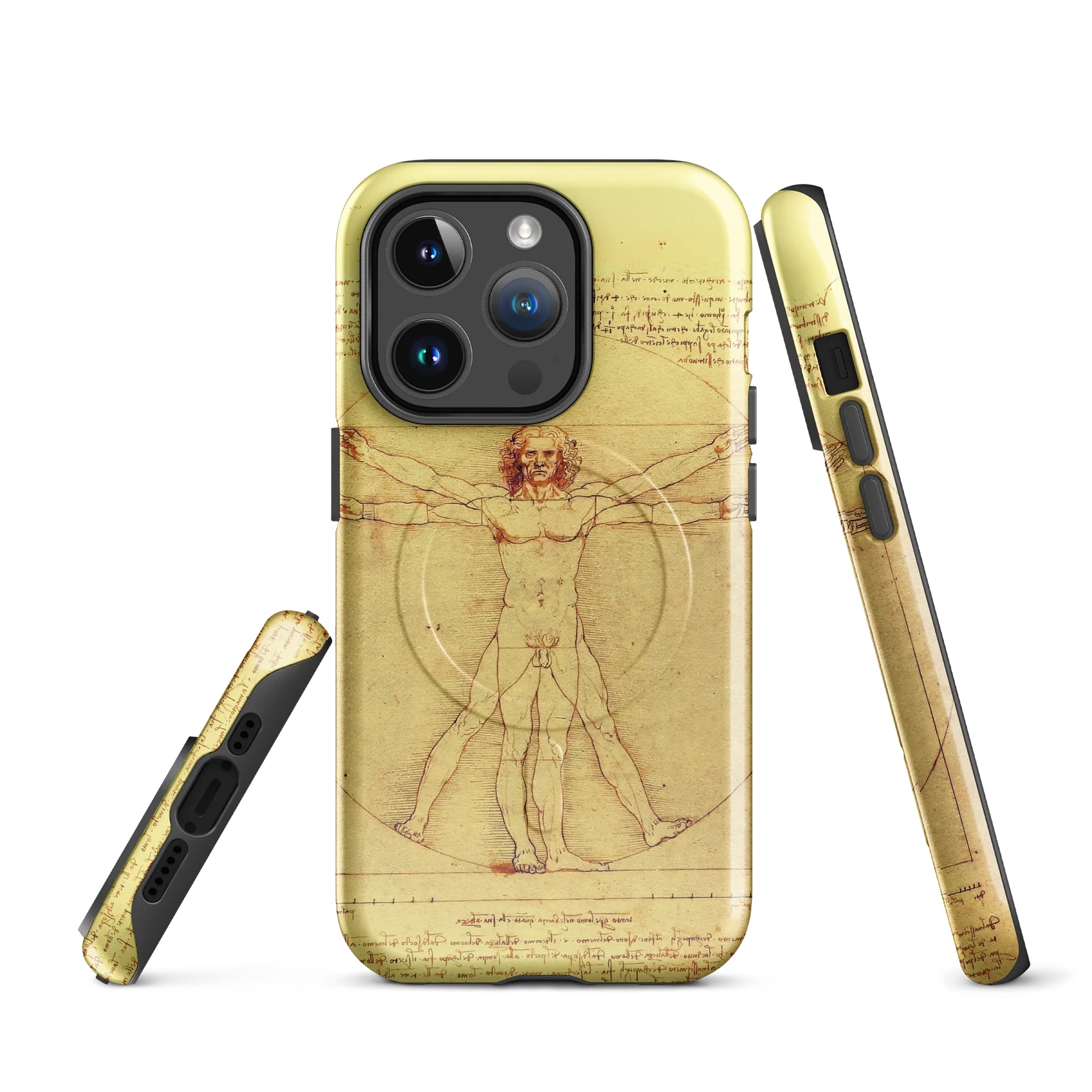Leonardo da Vinci – Vitruvian Man (L’Uomo Vitruviano) – iPhone® MagSafe® Tough Case product image (7)