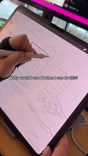 Filming more process videos ✍🏼 #procreate #illustration #digitalart #art