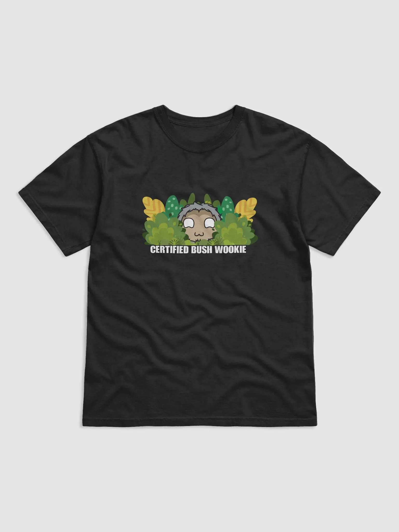 Certified Bush Wookie Mens Tee, black product image (1)