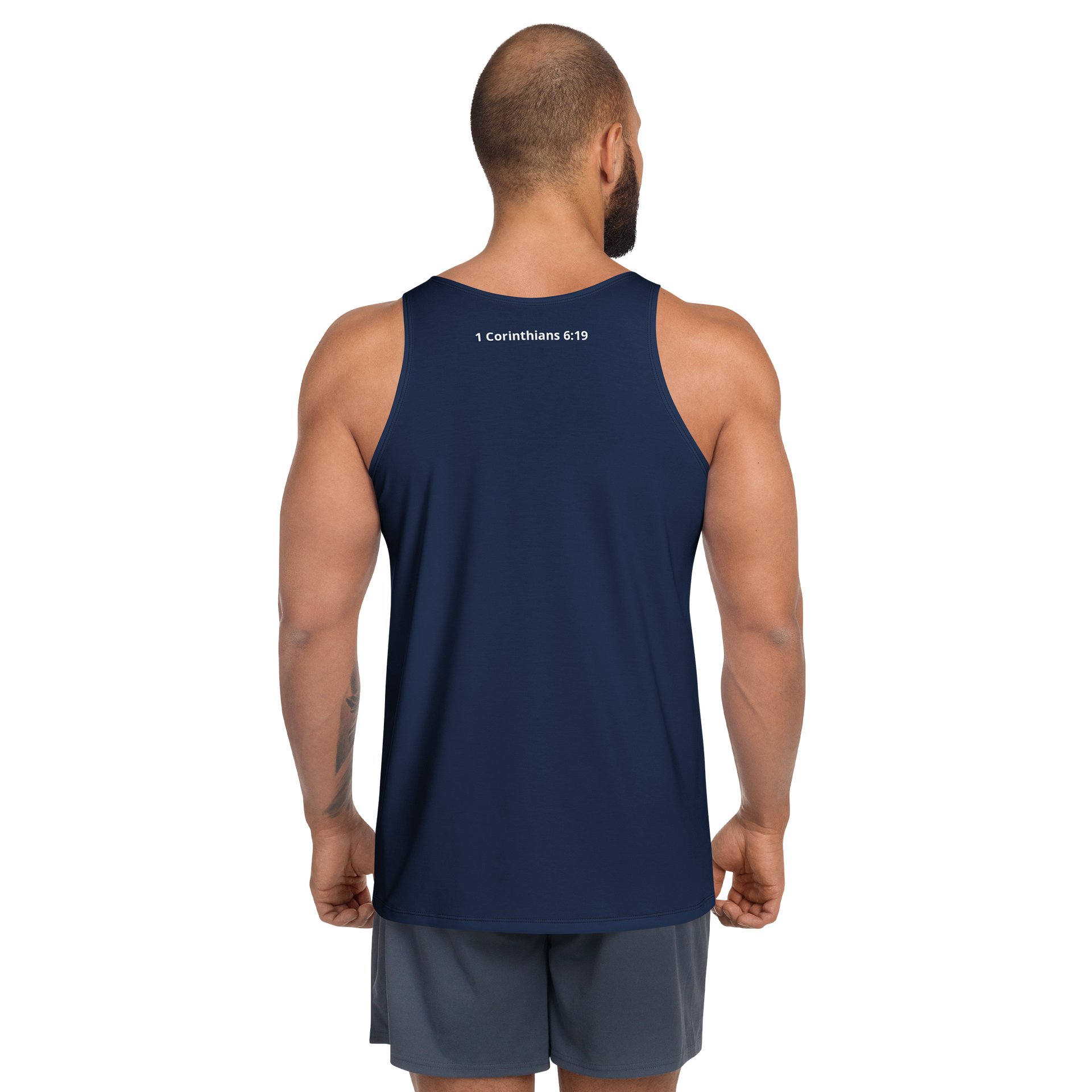 His House Unisex Performance Tank - Navy product image (4)