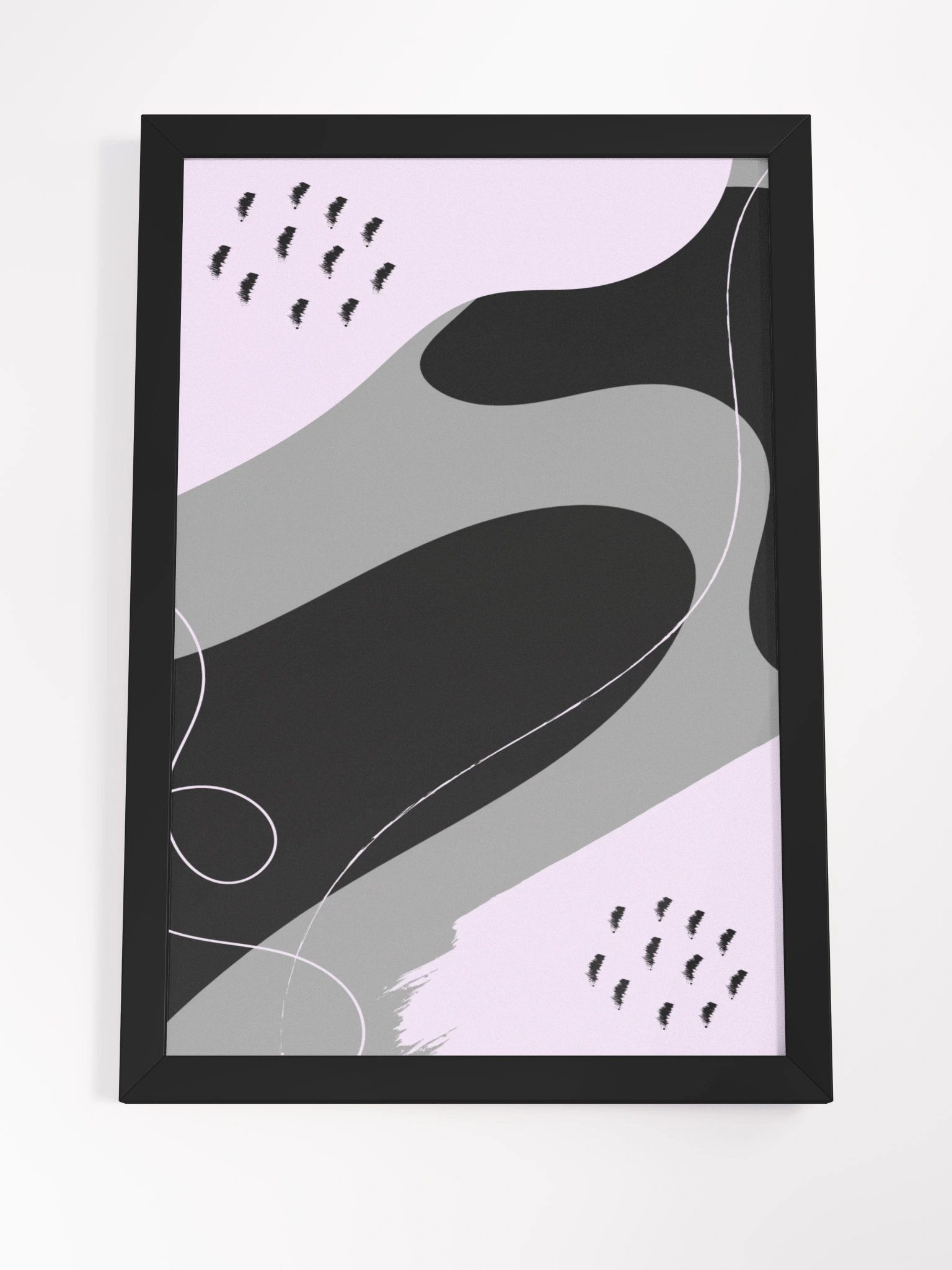 Abstract Minimalist Framed Poster product image (14)