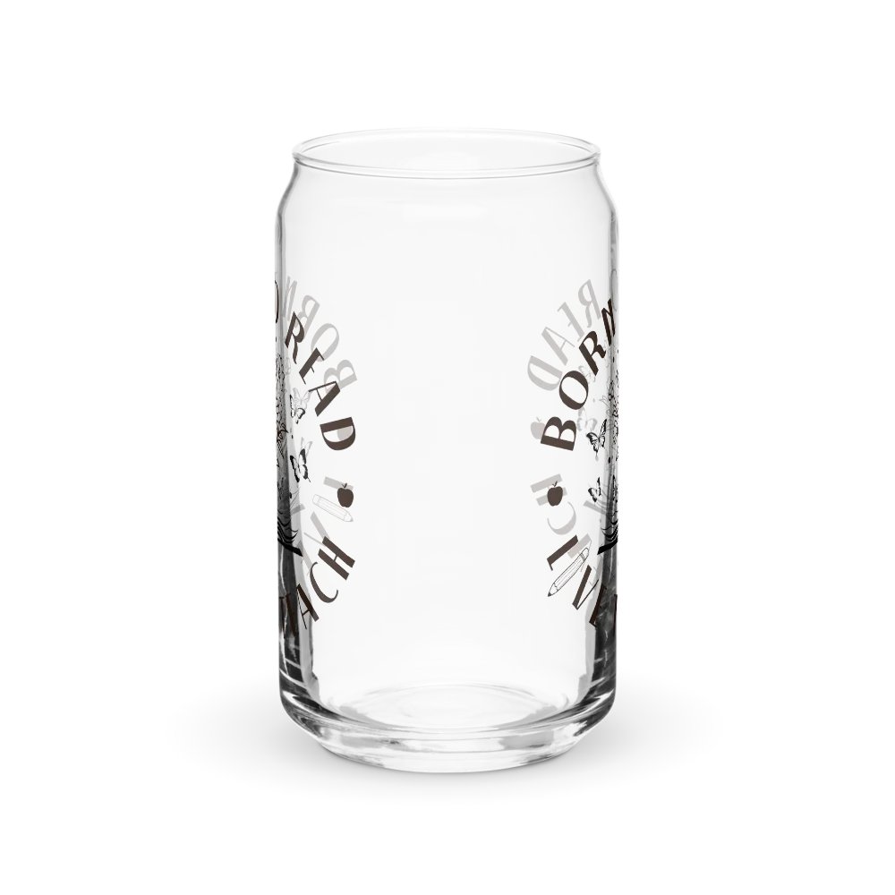 Ice Coffee Glass Tumbler Gift For Bookworm Teachers product image (3)