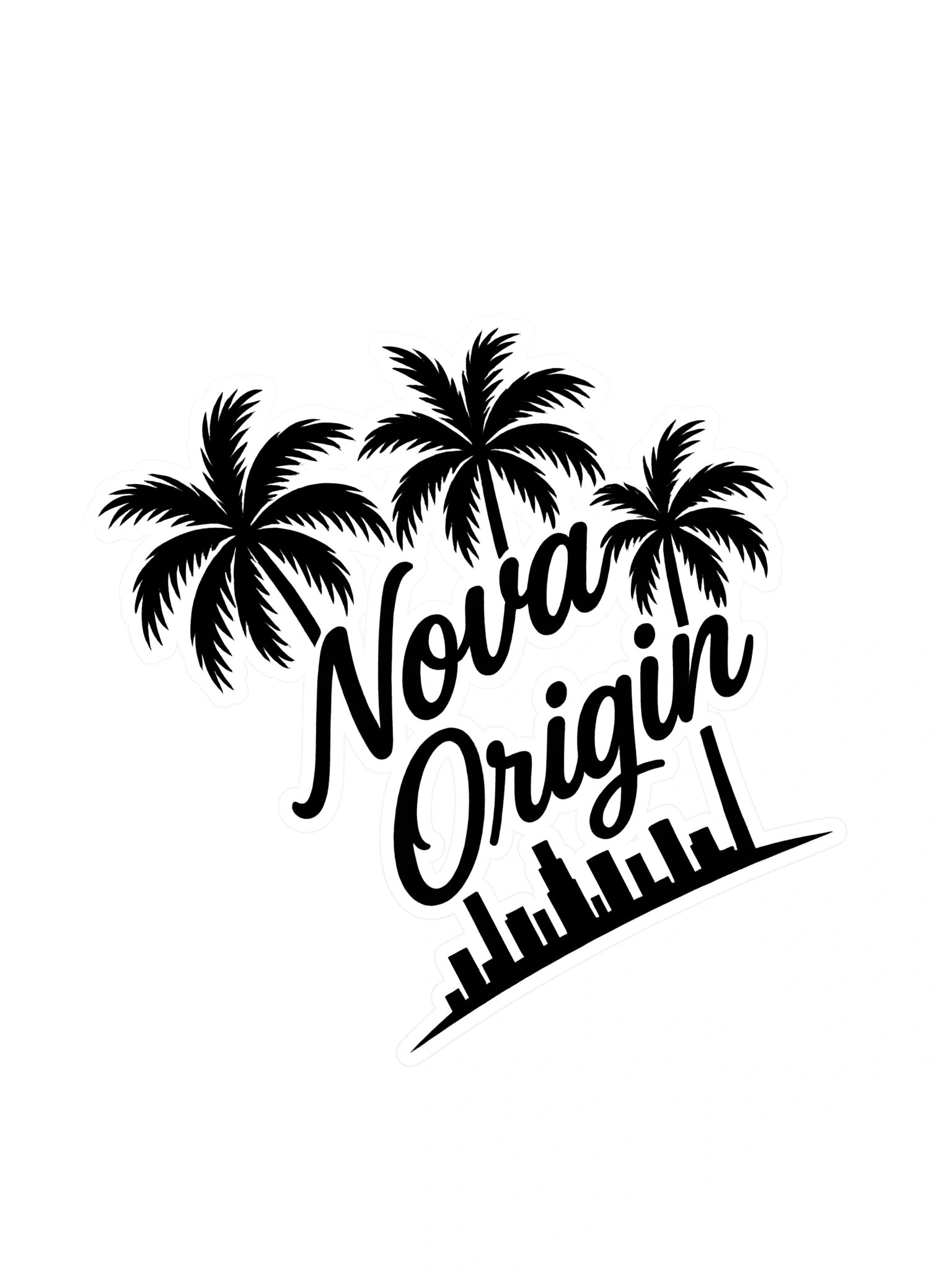 Starry City Kiss Cut Sticker Sheet product image (1)