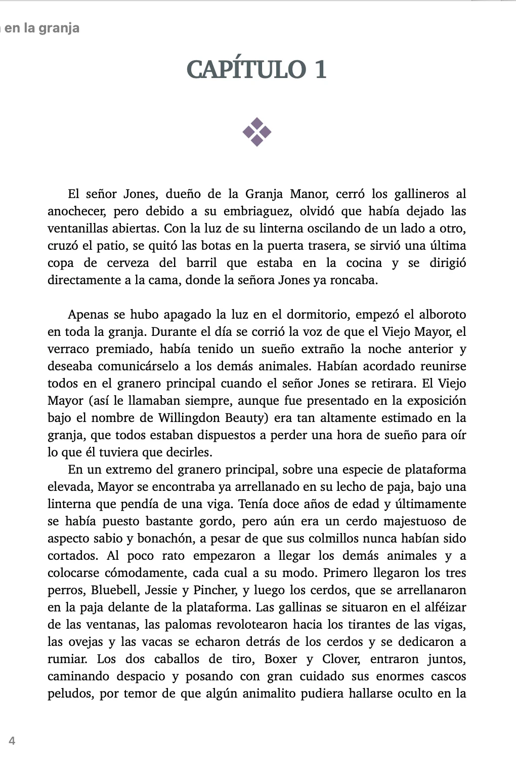 Rebelión en la granja de George Orwell E-book product image (2)