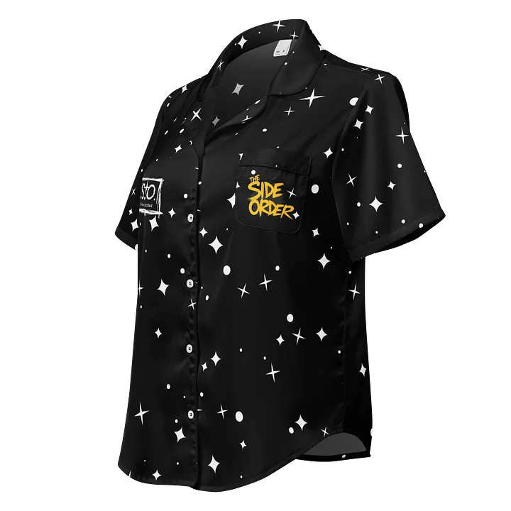 Starry Night Silky Pajama Top product image (1)