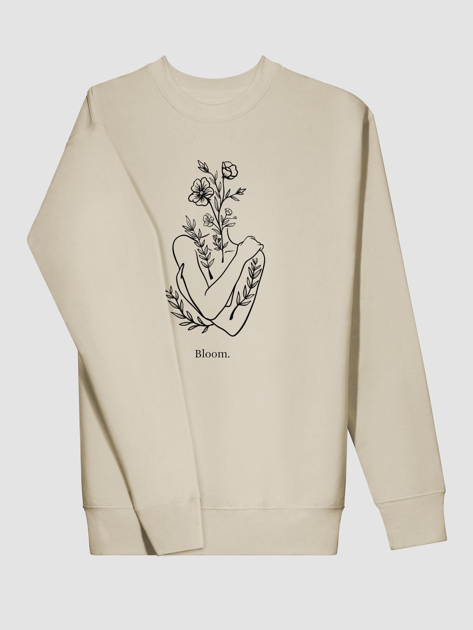 Bloom Comfort: Premium Cotton Sweatshirt product image (3)