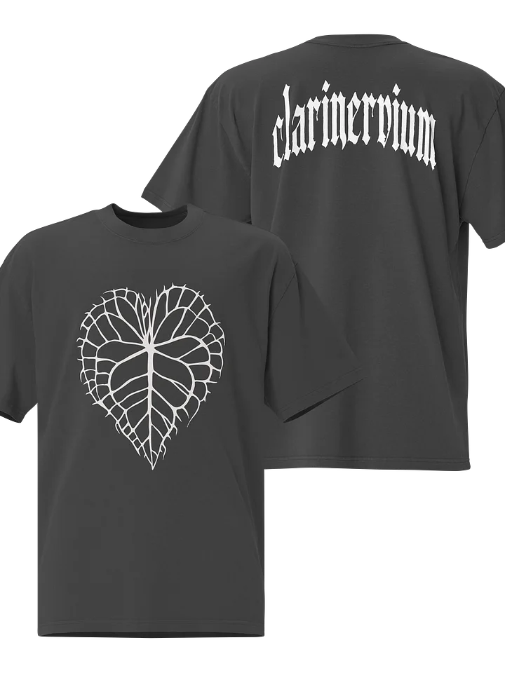 ANTHURIUM CLARINERVIUM SKELETON - Oversized Faded T-Shirt product image (1)