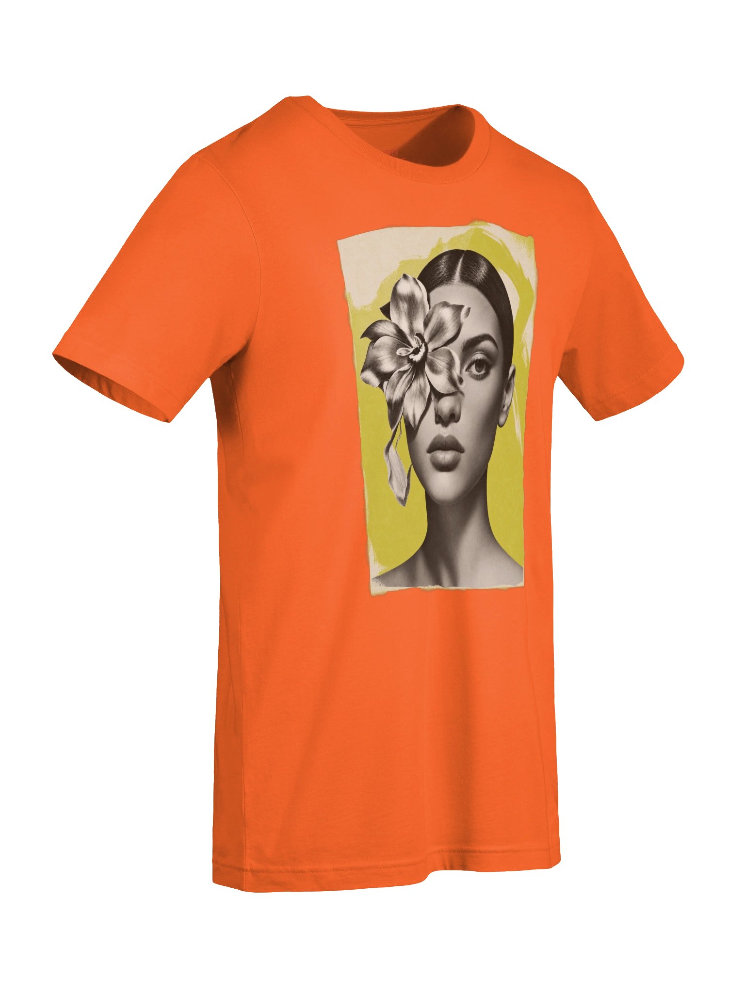 LOOK AGAIN, DARLING - Floral Portrait Art T-Shirt product image (8)