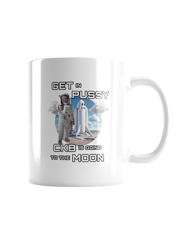 CKB is Going to the Moon Mug White product image (1)