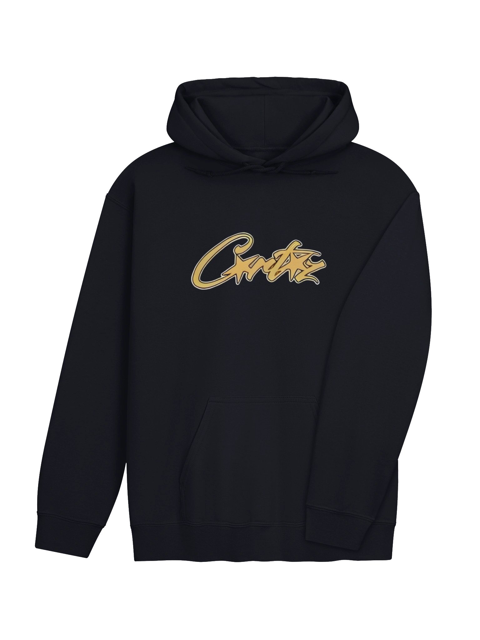 Corteiz Satin Applique Allstarz Hoodie Navy product image (4)