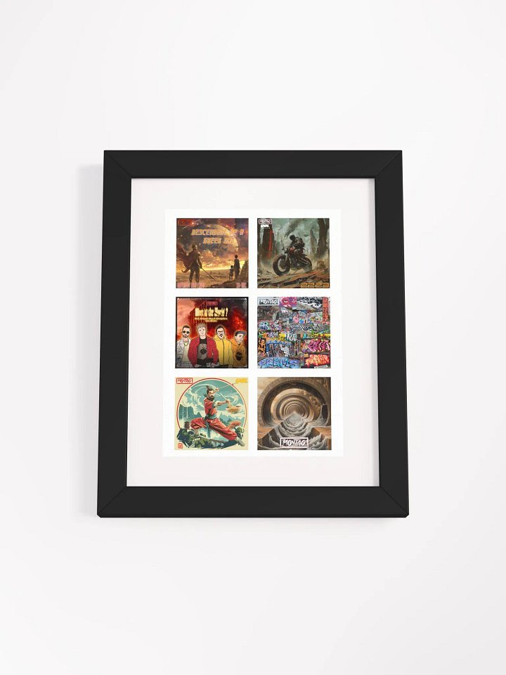 Framed High-Quality Matte Poster- The Singles product image (1)