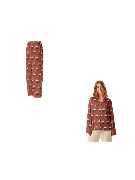 Grinch Vibes Pajama Set