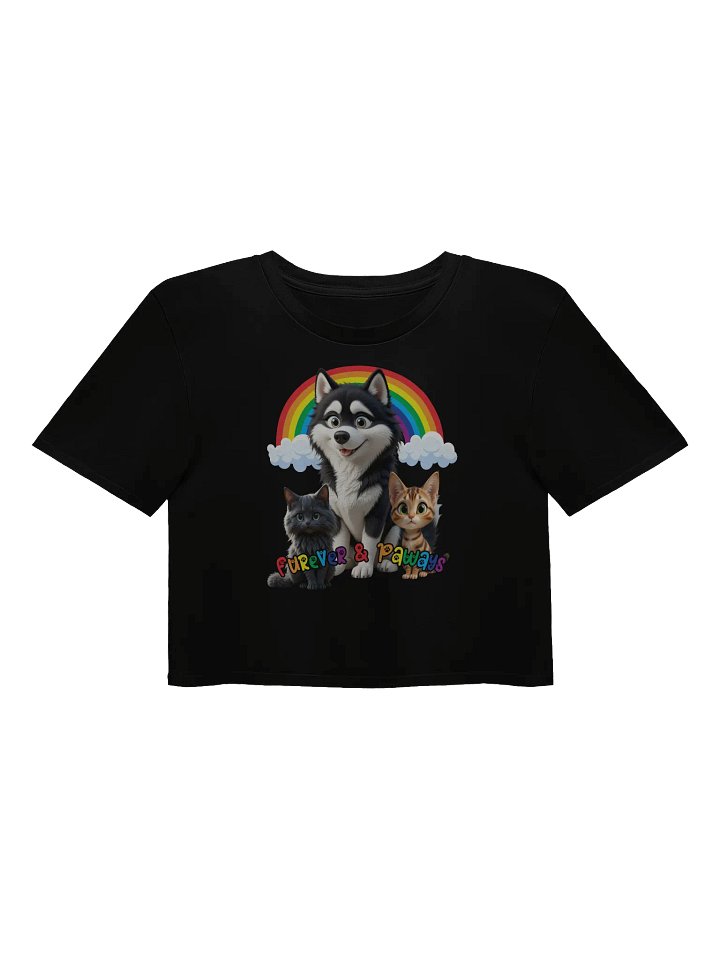 Furever & Paways Women's Premium Crop Top product image (1)
