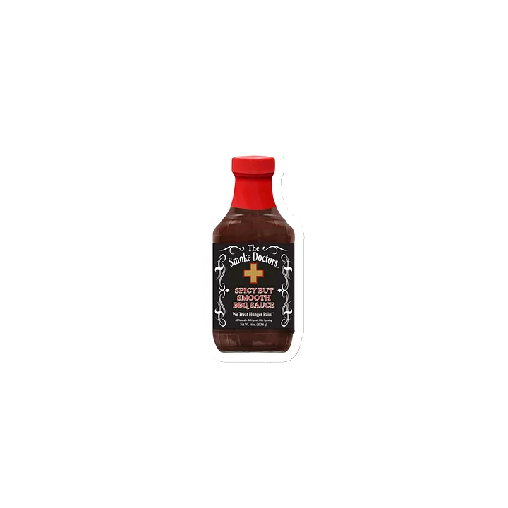 The Smoke Doctors Spicy BBQ Sauce Die-Cut Magnet product image (1)