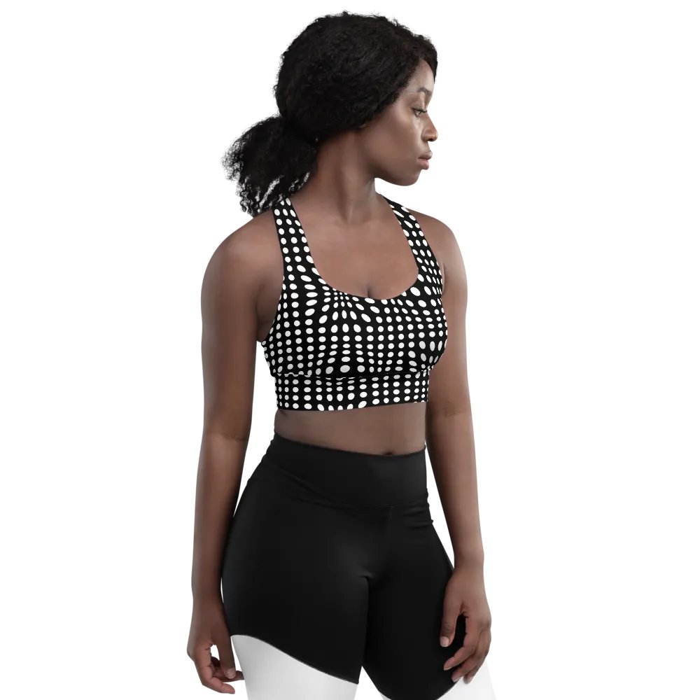 The Simone Longline Sports Bra product image (1)