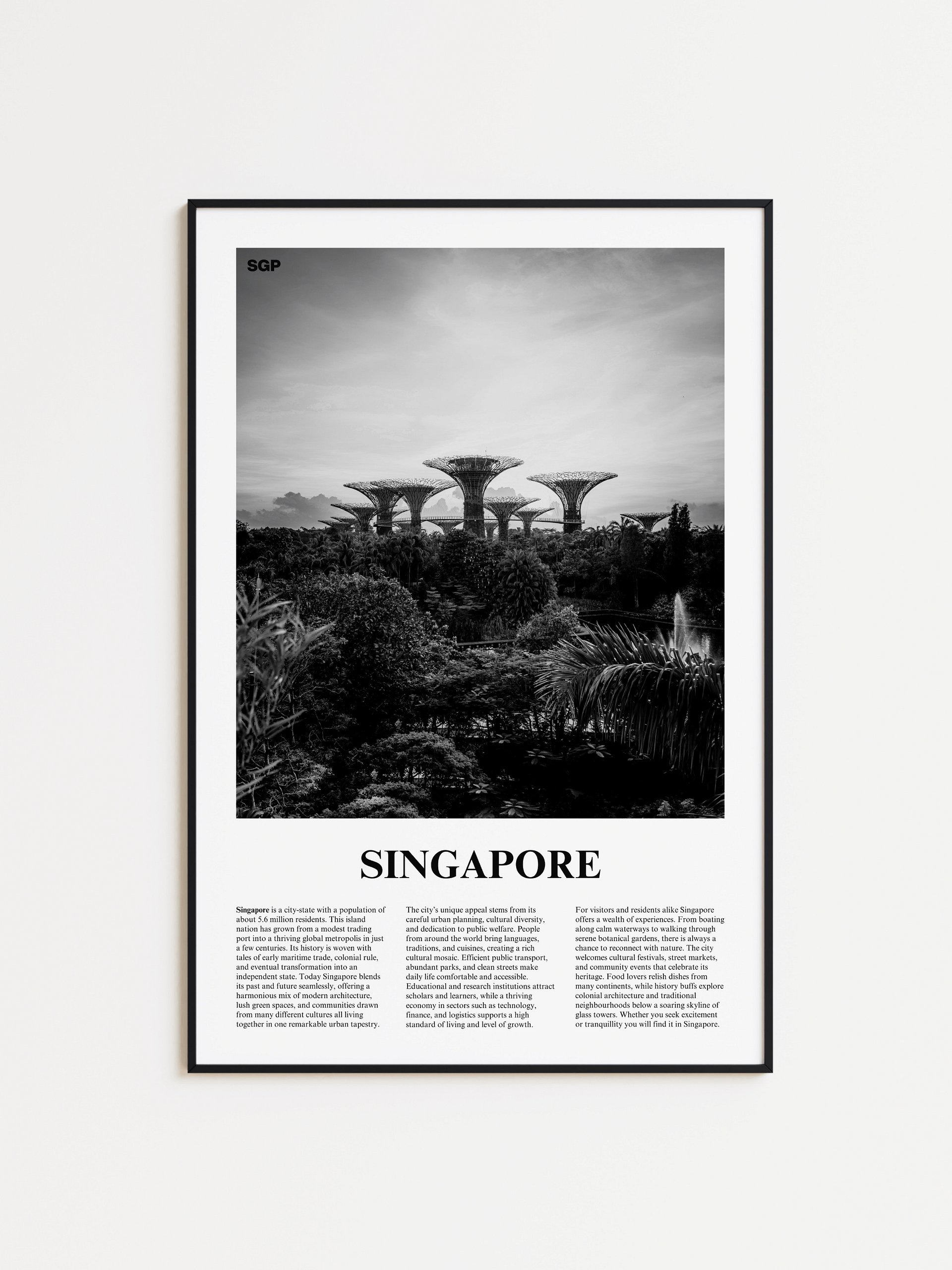 Singapore 03 Newspaper Poster product image (1)