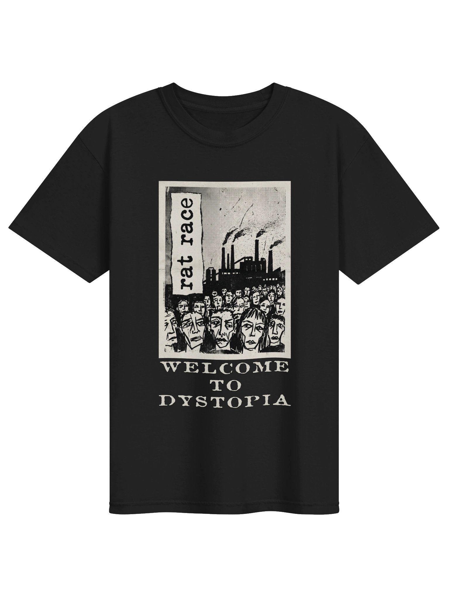 Welcome to Dystopia Graphic Tee product image (1)