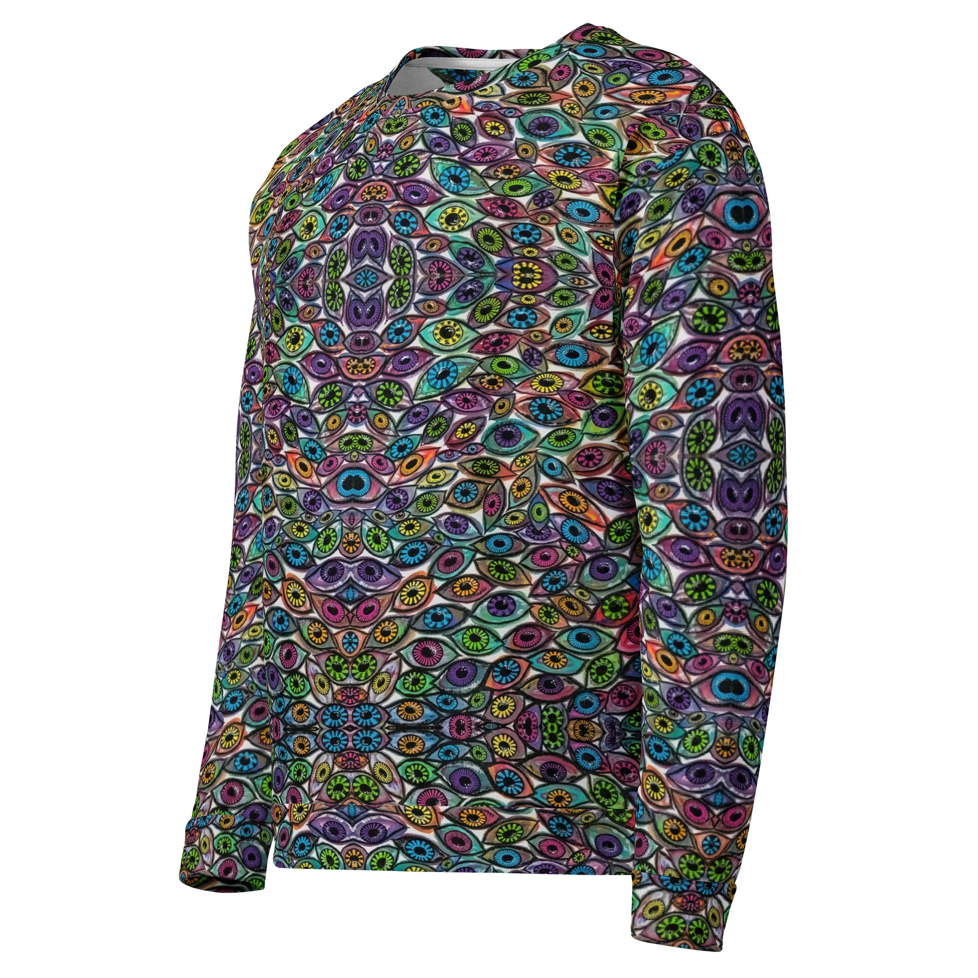 Psychedelic Eyes Recycled Unisex Sweatshirt | Eye See You Too product image (3)