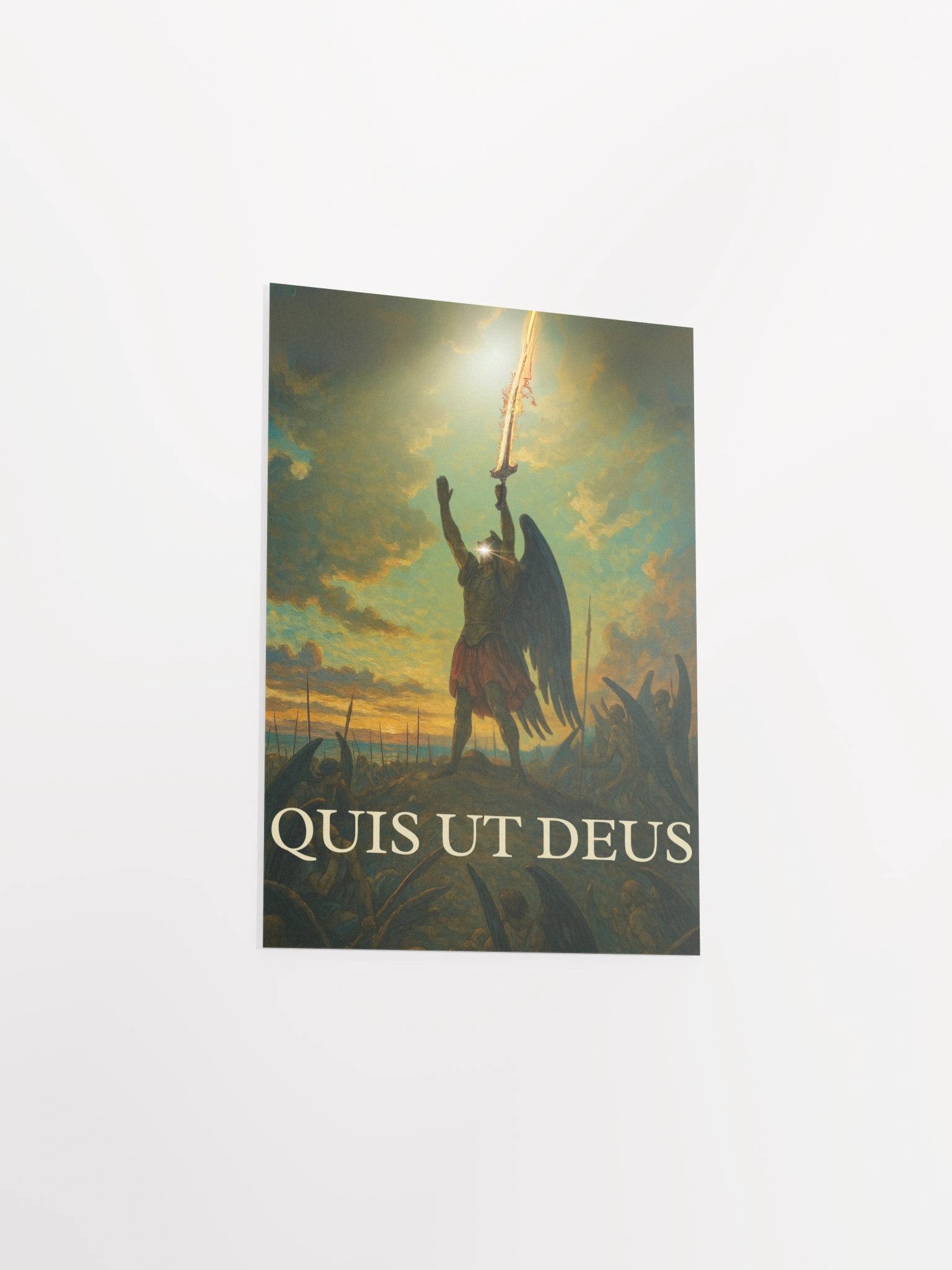 "Quis ut Deus?!" Poster product image (3)