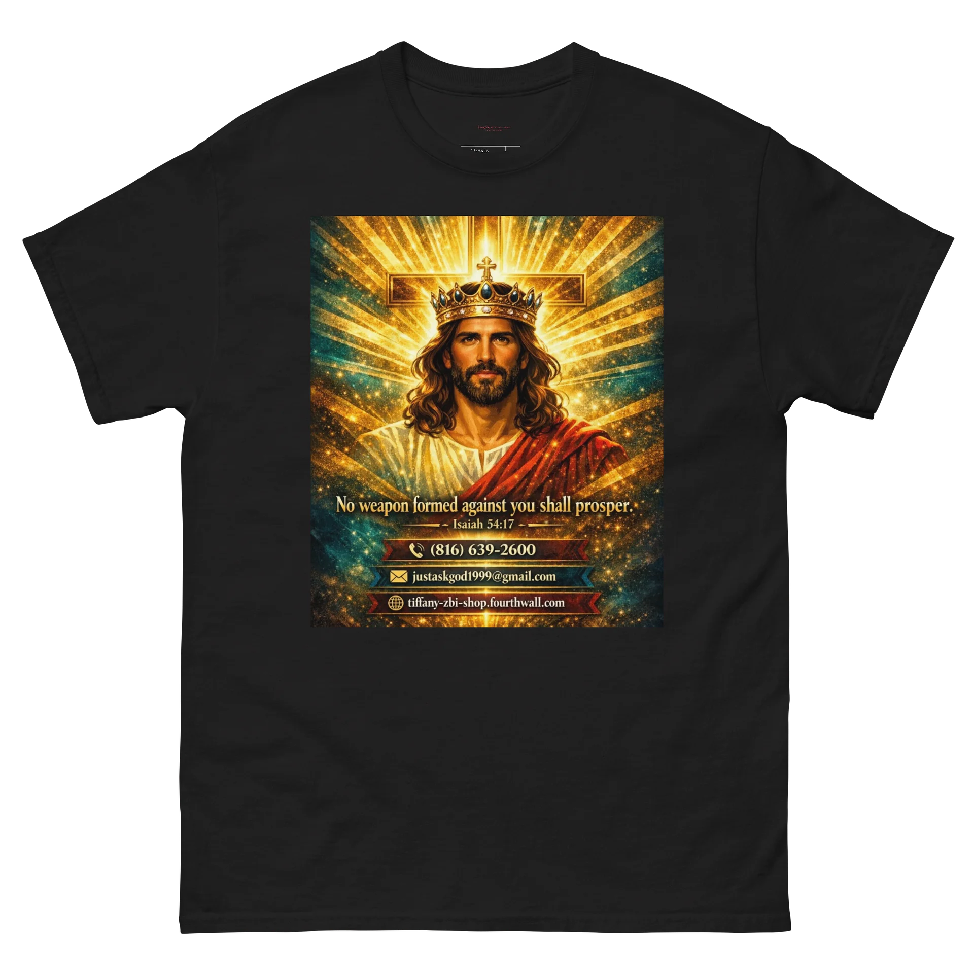 Radiant Crowned Warrior T-Shirt product image (2)