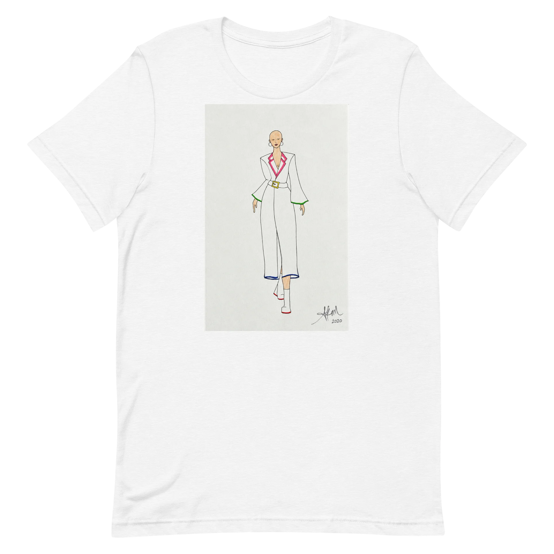 AK’s Modern Muse Fashion Design - T-Shirt (Ver2) product image (2)