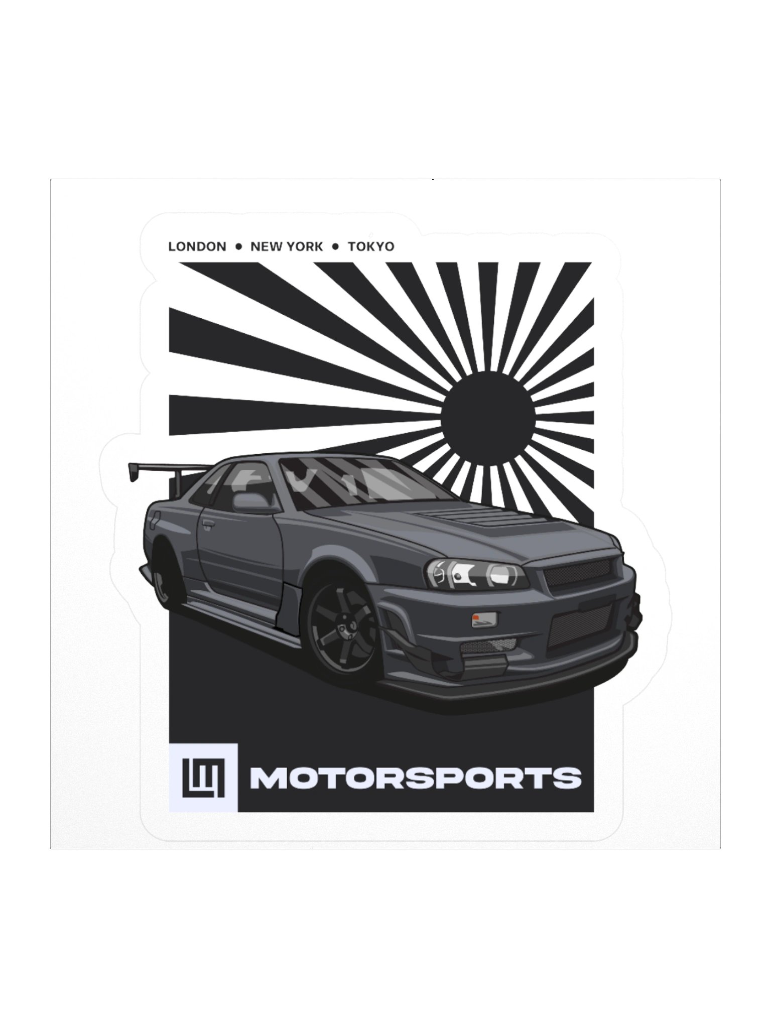 LEM MOTORSPORT BLACK - STICKER product image (2)