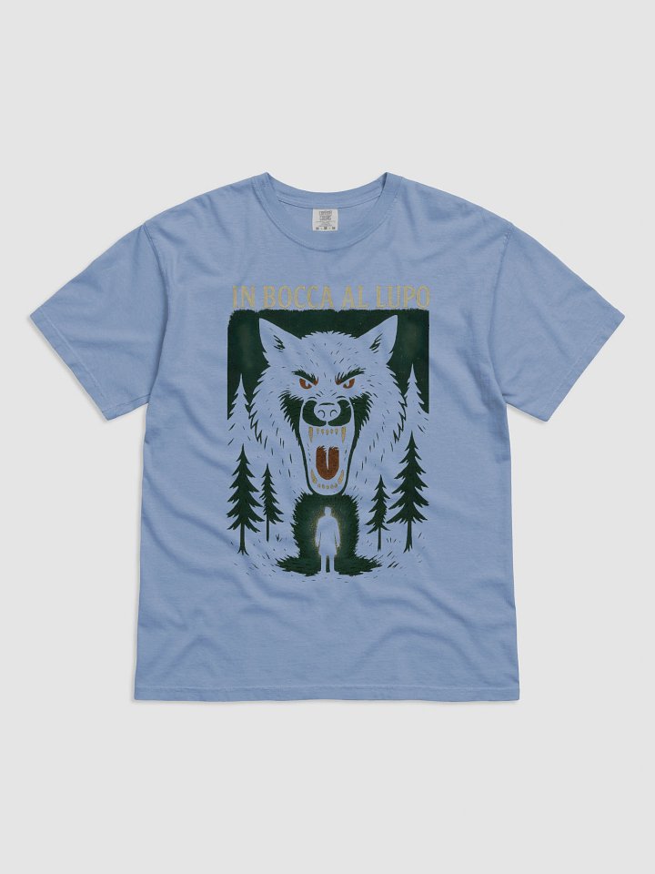 In bocca al lupo t-shirt by dark alphabet product image (57)