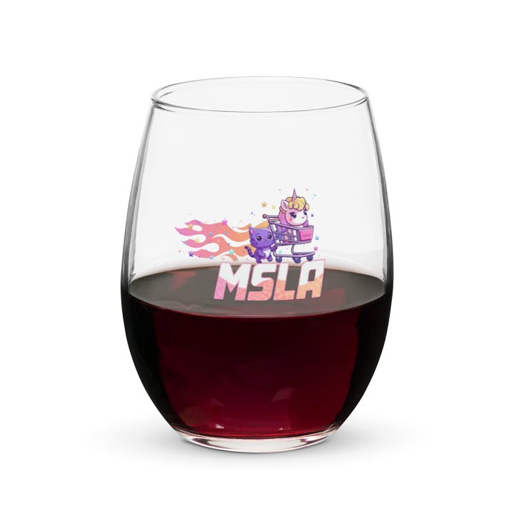 MSLA Sparkle Amigos - Stemless Wine Glass product image (1)